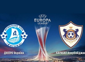 Лига Европы. Группа F. Днепр – Карабах. Прогноз на матч 23.10.14