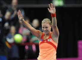 Теннис. Сингапур. WTA Tour Final. Анжелика Кербер — Луция Шафаржова. Прогноз на матч 30.10.2015