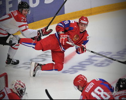 Датчане создали проблемы России на молодежном чемпионате мира по хоккею