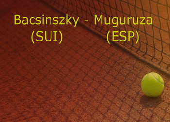 Тимея Бачински - Гарбинье Мугуруса: римский четвертьфинал