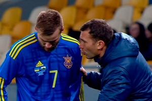 Шевченко продолжает вводить в сборную Украины новичков
