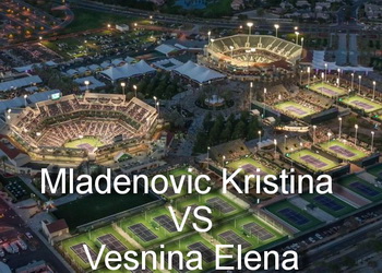 Кристина Младенович – Елена Веснина: прогноз на полуфинал Indian Wells