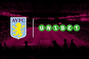 Unibet – официальный спонсор Астон Виллы