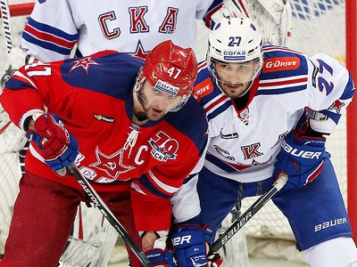 В КХЛ планируют проводить матчи ЦСКА и СКА в Европе