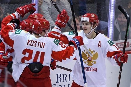 Россия взяла волевую победу над Швейцарией на Молодежном чемпионате мира