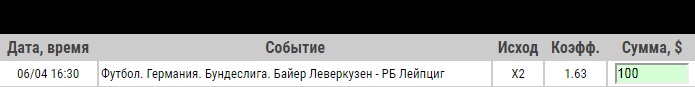 Ставка на Бундеслига. Байер Леверкузен – РБ Лейпциг. Прогноз от специалистов на матч 6.04.19 - ожидается.