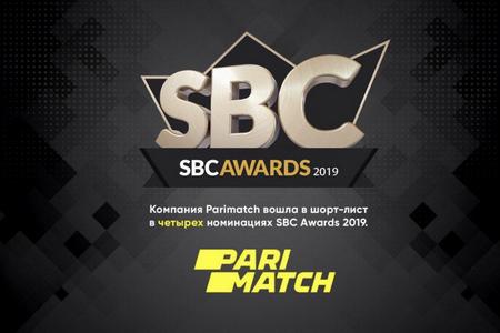 Париматч может получить 4 награды на SBC Awards 2019