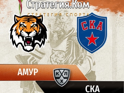 КХЛ. Амур – СКА. Прогноз от аналитиков Стратегия.Ком на матч 13 ноября 2019 года