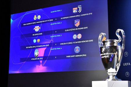 Жеребьевка Лиги Чемпионов: Parimatch оценила шансы клубов пройти в полуфиналы турнира