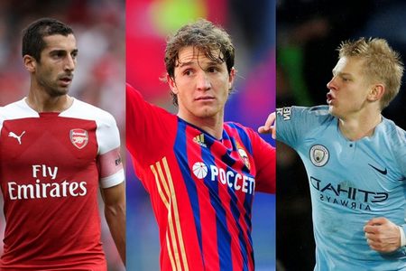 10 самых дорогих футболистов постсоветского региона