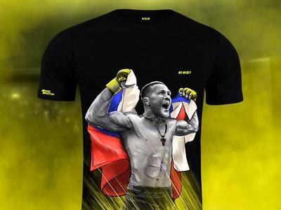 В честь чемпионского боя Петра Яна запущена лимитированная серия футболок