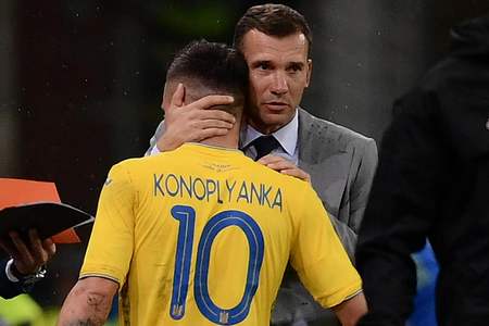 Шевченко продолжает верить в Коноплянку: теперь в предварительной заявке сборной Украины 36 футболистов