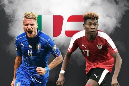 Евро-2020. Италия – Австрия. Прогноз на матч 1/8 финала 26 июня 2021 года