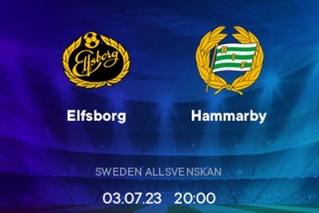 Чемпионат Швеции. Эльфсборг - Хаммарбю. Прогноз на матч 3 июля 2023 года