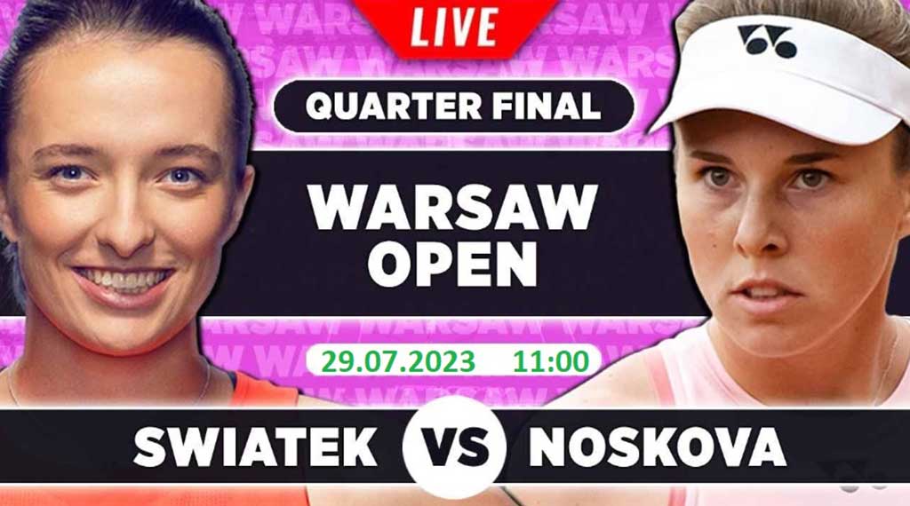 Ига Свентек – Линда Носкова, прогноз на ¼ WTA Варшава, 29.07.2023: №1 идет дальше
