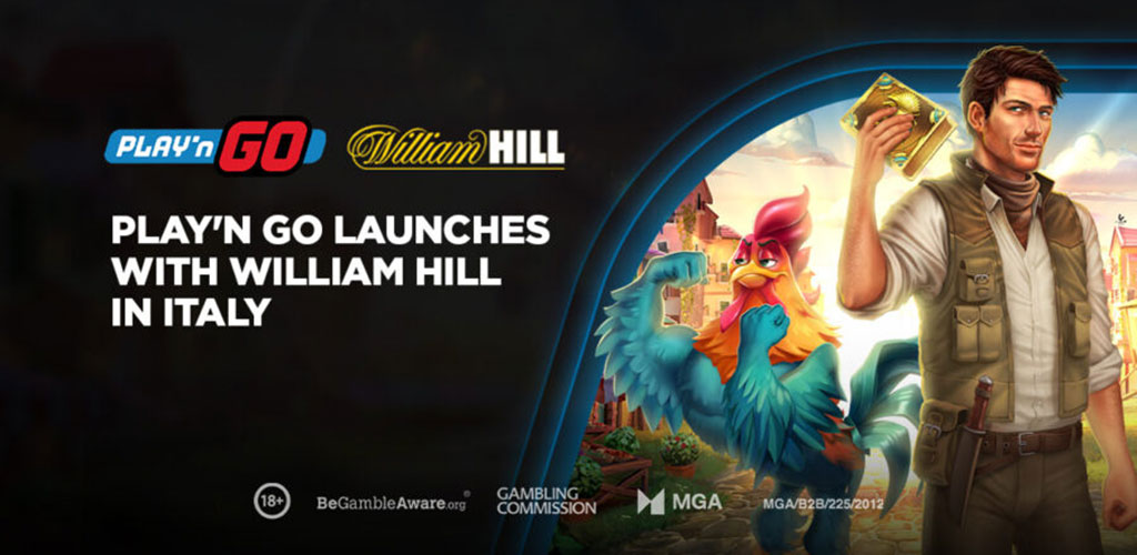 Play’n GO расширяет присутствие благодаря партнерству с William Hill