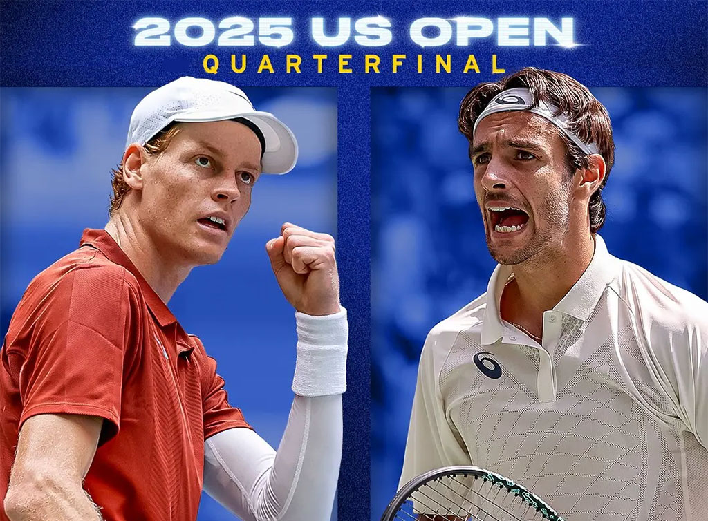 Синнер – Музетти: итальянское дерби в четвертьфинале US Open 3 сентября 2025 года
