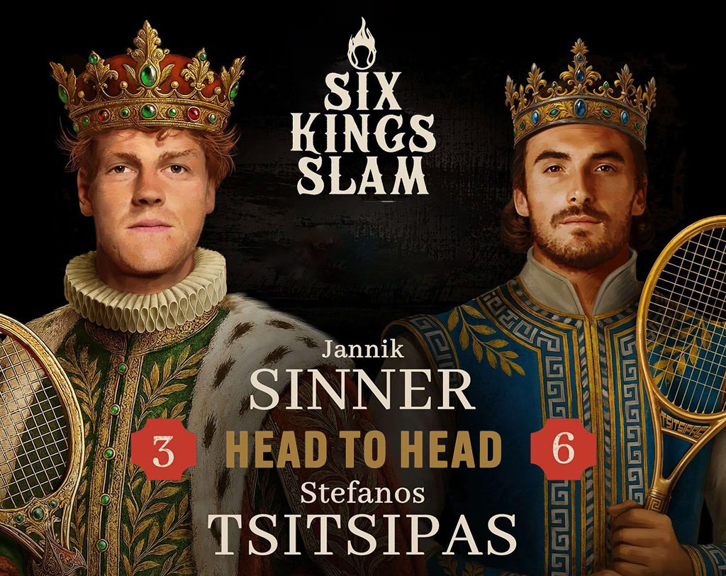 Циципас – Синнер: прогноз на 1/4 финала Six Kings Slam 15 октября 2025 года