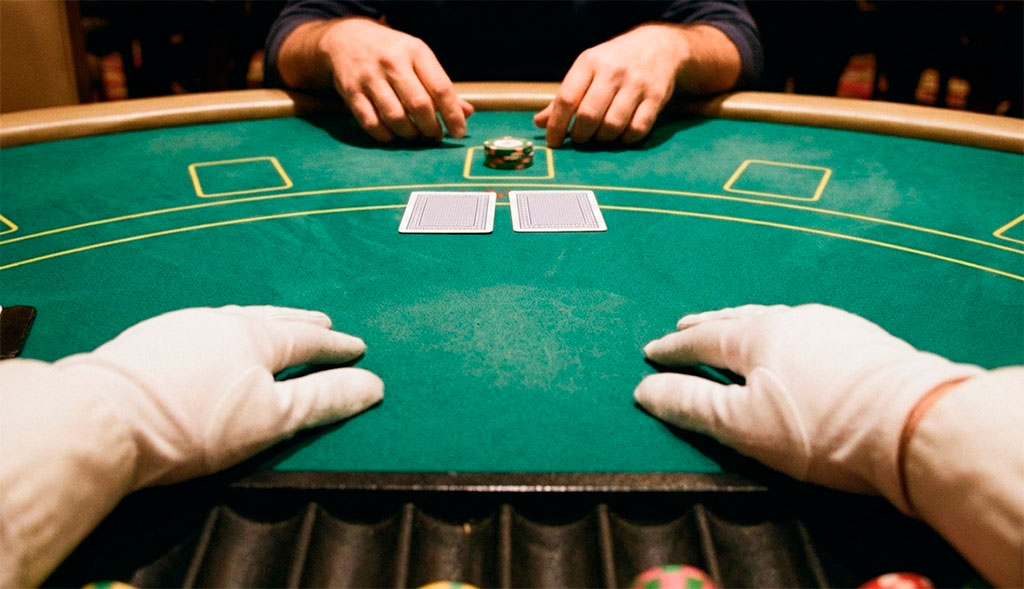 Эдуард Лебедев: самый неожиданный вопрос за столом, который изменил мой взгляд на профессию Личный опыт и рефлексия: Лебедев Эдуард за рабочим столом в казино