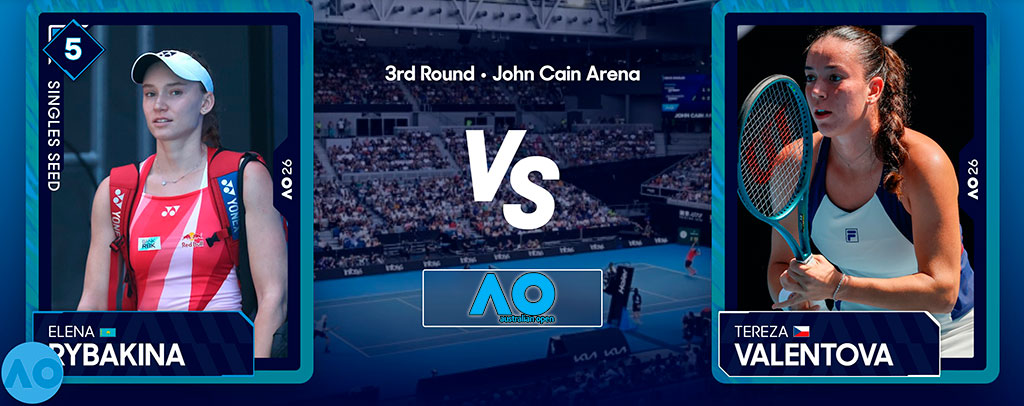 Прогноз на 3-й круг Рыбакина – Валентова 24 января 2026 года: казахстанской теннисистке потребуется прибавить