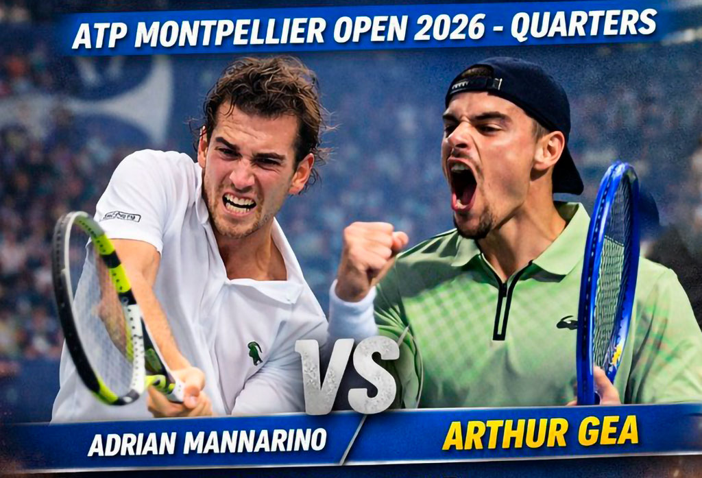 Маннарино – Хеа, 6 февраля 2026 года: французское дерби в четвертьфинале Монпелье