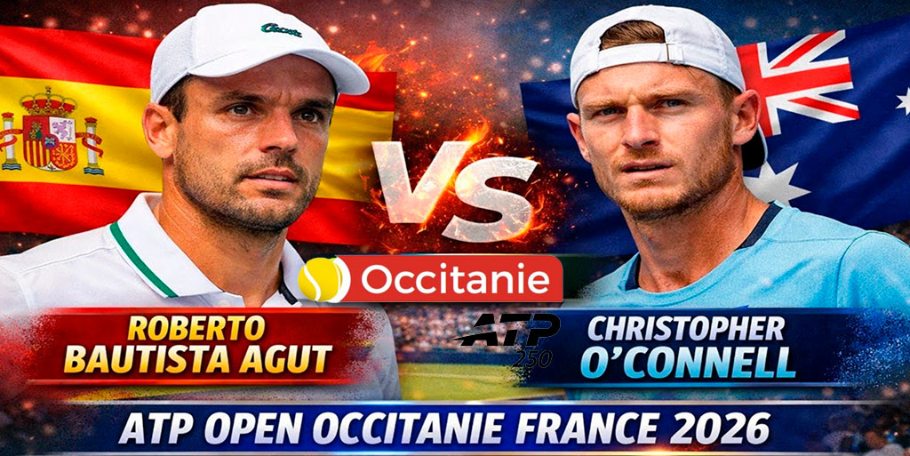 Баутиста-Агут – О’Коннелл, 2 февраля 2026 года: прогноз для кризисных теннисистов на крытом харде Монпелье