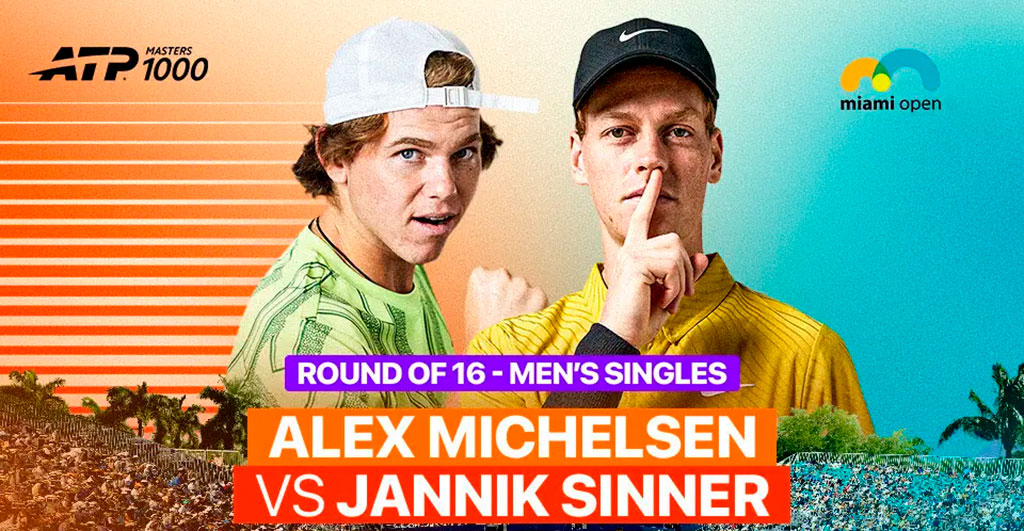 Микельсен – Синнер, 24 марта 2026 года: итальянец продлит победную серию на Мастерсах