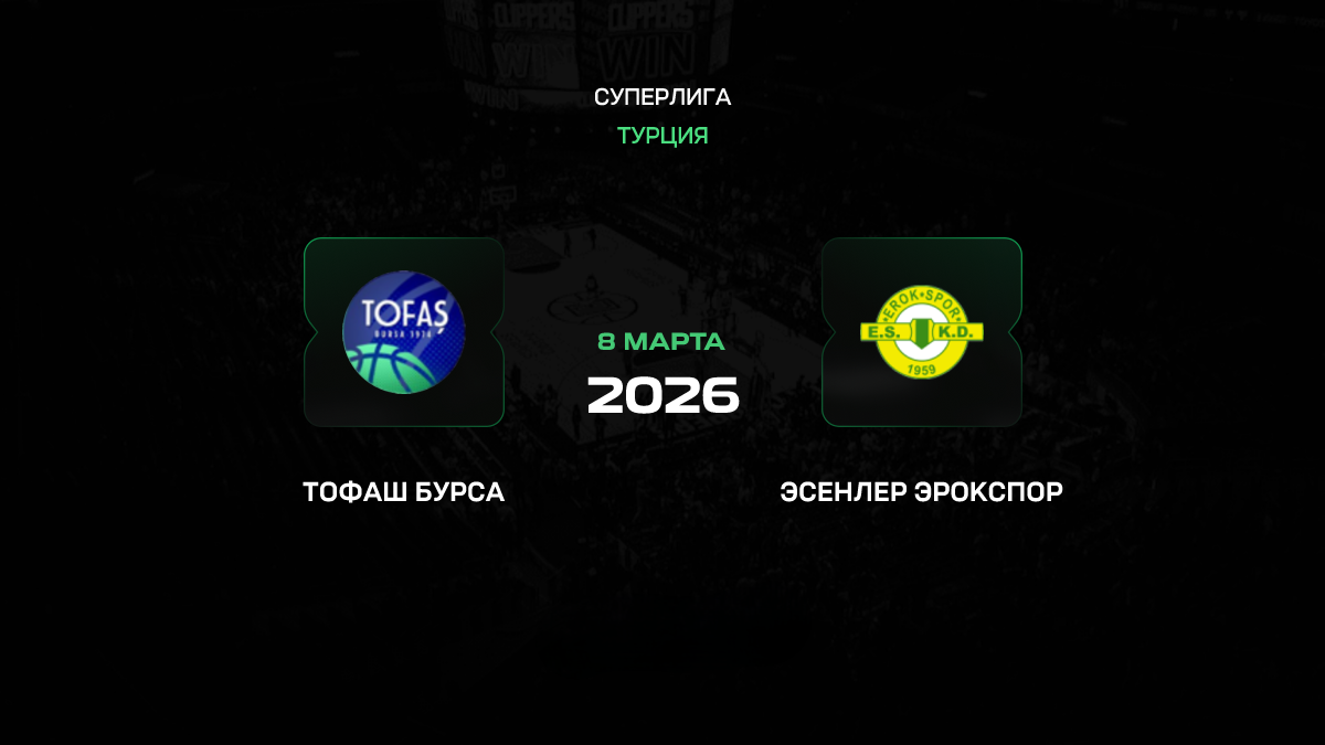 Тофаш – Есенлер Ерокспор прогноз 8 марта 2026: турецкая Суперлига