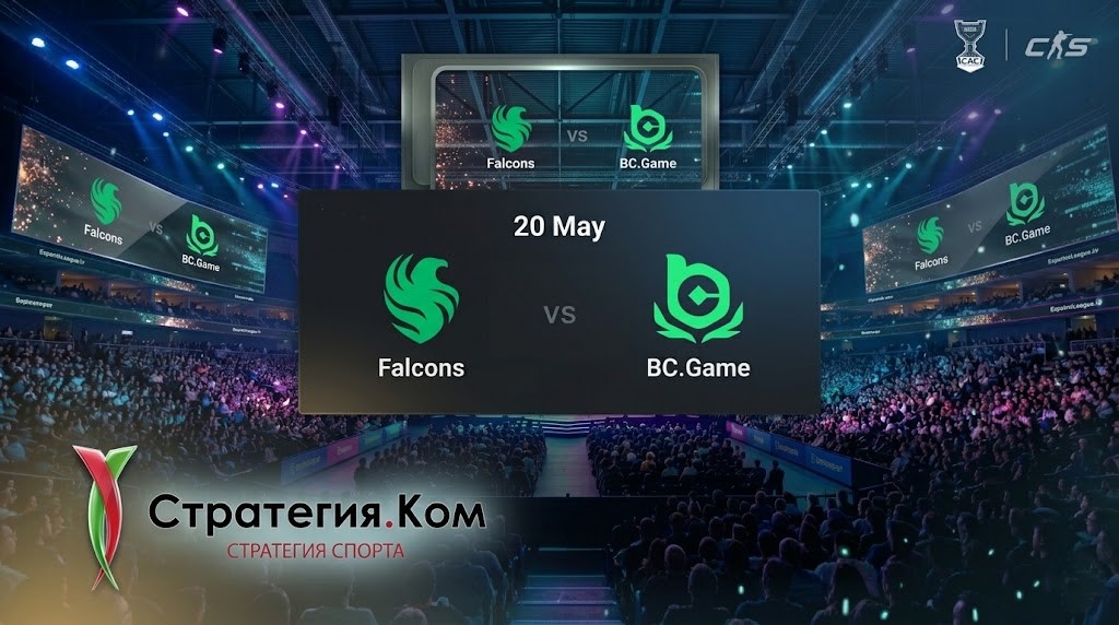 Falcons — BC.Game прогноз 20 мая 2026: стартовый матч на CS Asia Championships