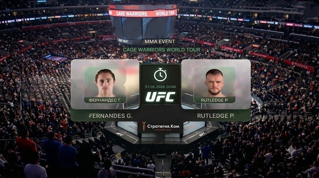 Джованни Фернандес — Пэдди Ратледж: прогноз на бой турнира Cage Warriors 208 в Лондоне 27 июня 2026 года