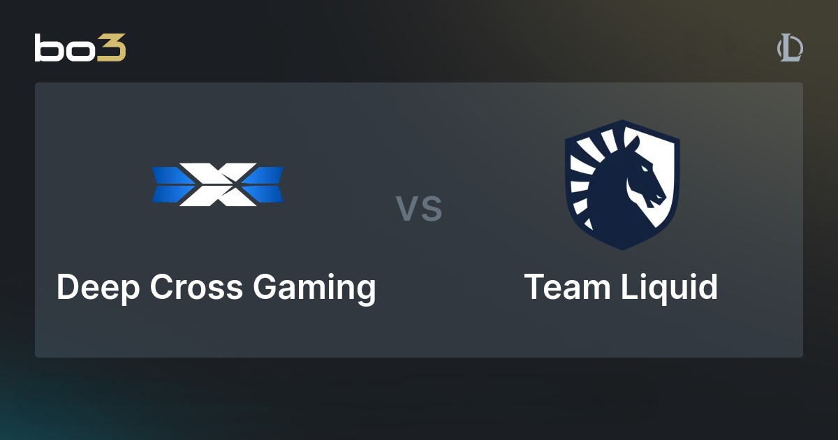 Team Liquid — Deep Cross Gaming: прогноз на матч квалификации Mid-Season Invitational 2026 года 29 июня
