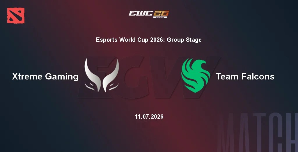 Прогноз на матч Xtreme Gaming – Team Falcons: битва гигантов на Esports World Cup 2026