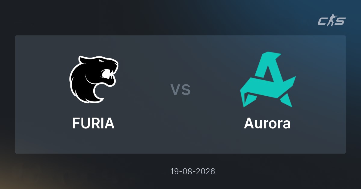 FURIA — Аврора: прогноз на матч Esports World Cup 19 августа 2026 года