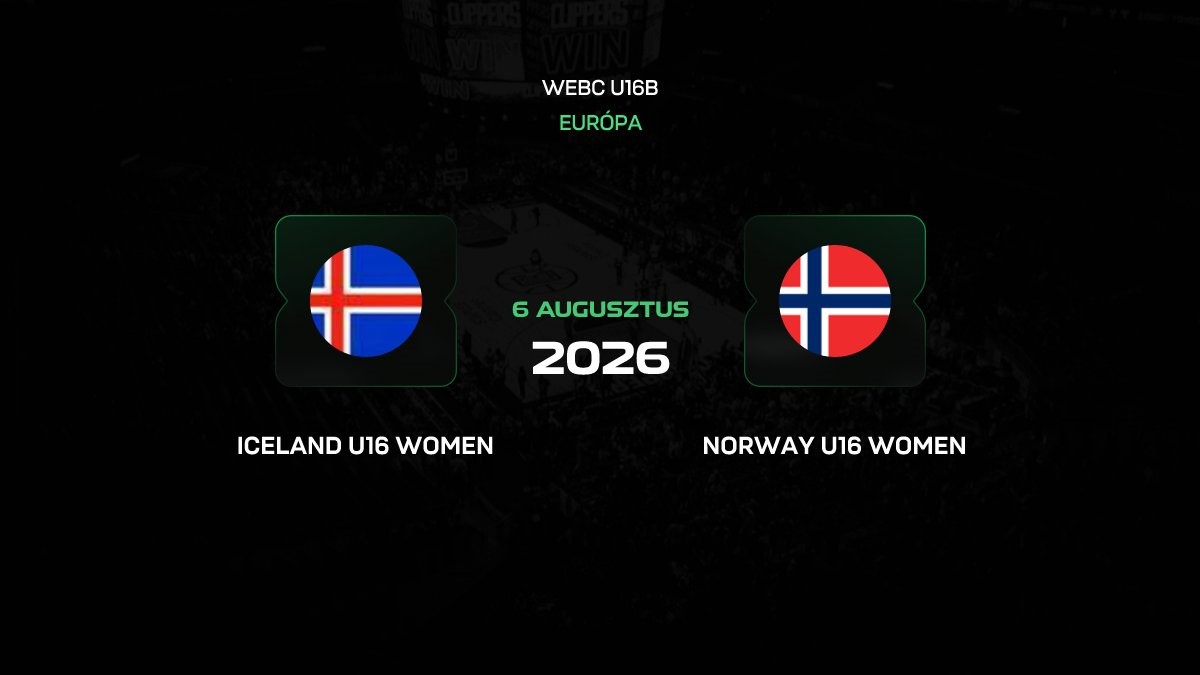 Исландия U16 W — Норвегия U16 W: прогноз на матч Евробаскета 6 августа 2026 года