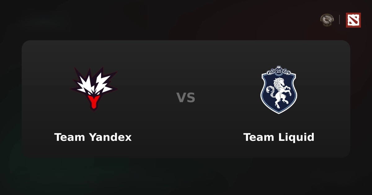 Team Liquid против Team Yandex: прогноз на матч The International 2026