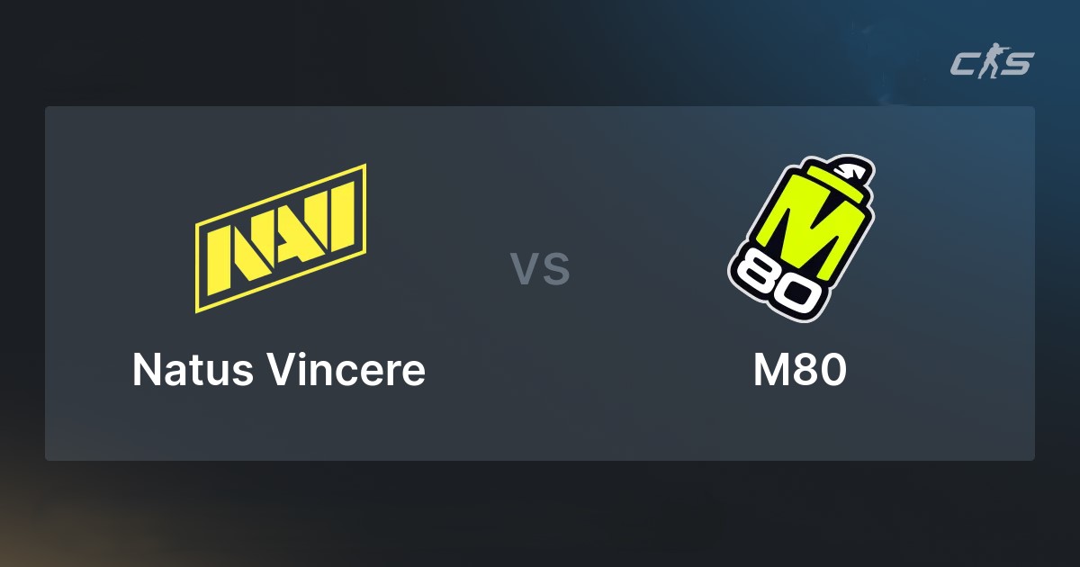 NaVi — M80: аналитический разбор и прогноз на четвертьфинал BLAST Open 26.08.2026