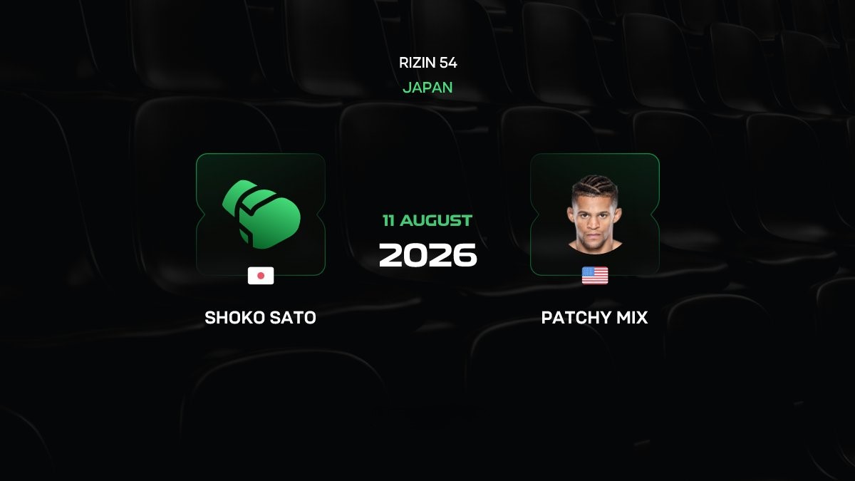 shoko-sato-vs-patrick-mix-11-august Шоко Сато — Патрик Микс: прогноз на бой RIZIN 11 августа 2026 года