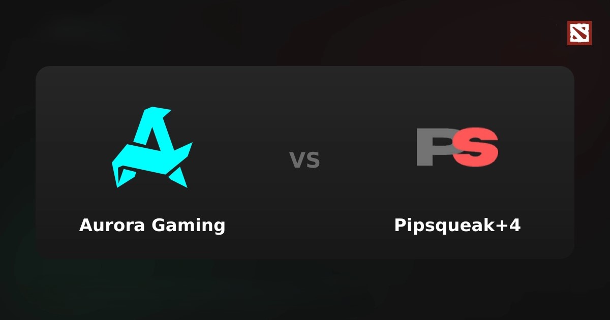 Битва за очки на PGL Wallachia: Aurora проверяет на прочность микс Pipsqueak+4 в Dota 2 (19.09.2026)