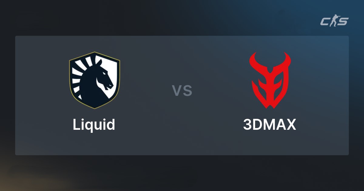 Плей-офф Logitech G Play Connect по CS2: Team Liquid против 3DMAX в борьбе за выход в следующий раунд