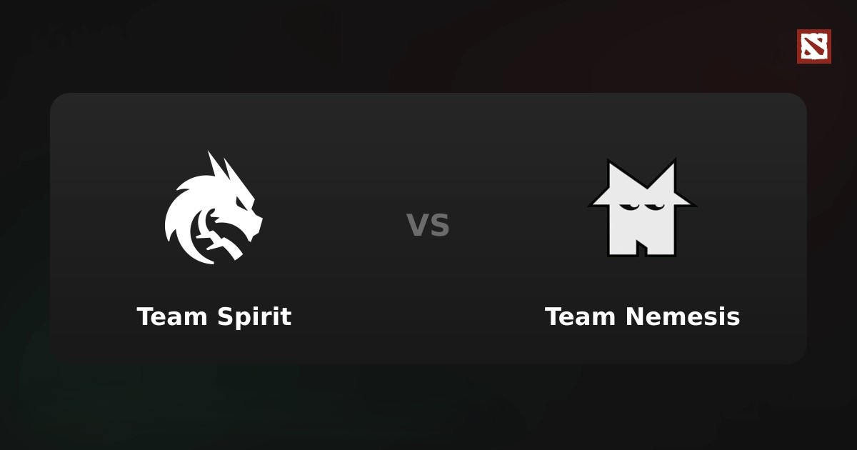 Старт группы B на BLAST SLAM VIII: Team Spirit против Team Nemesis (29.09.2026)